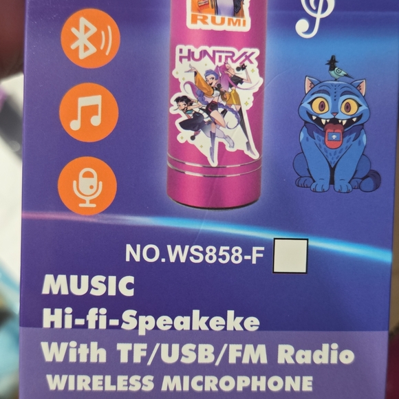 Bluetooth Microphone - Purple - Picture 4 of 4